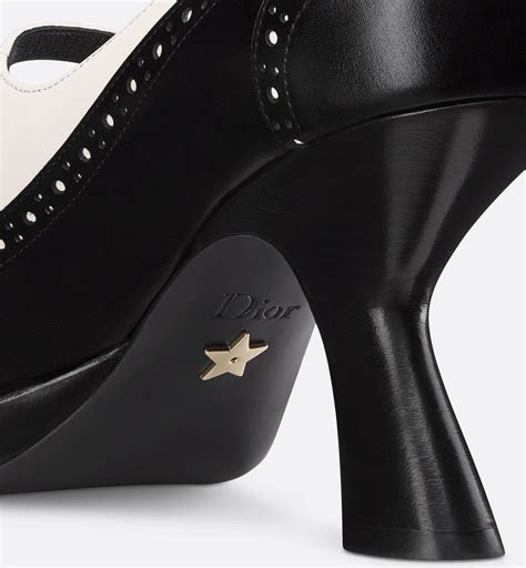 dior spectadior|Spectadior Pump Black and White Perforated Calfskin .